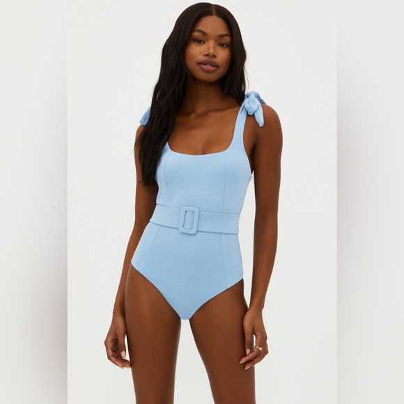 Beach Riot Other - BEACH RIOT Sydney One Piece Denim Scrunch, BRAND NEW, Size Small, $168